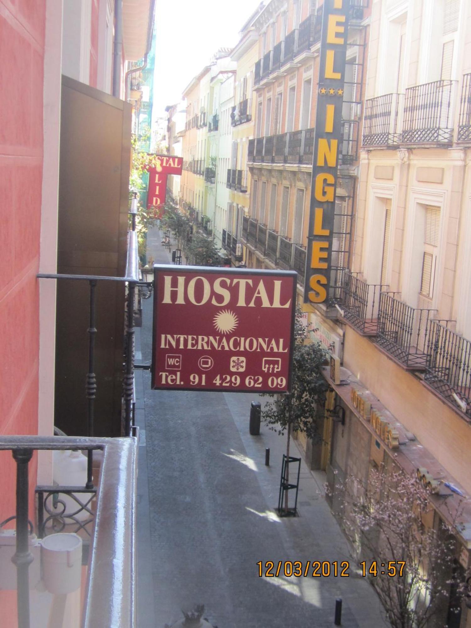 Hostal Internacional Madrid Kültér fotó
